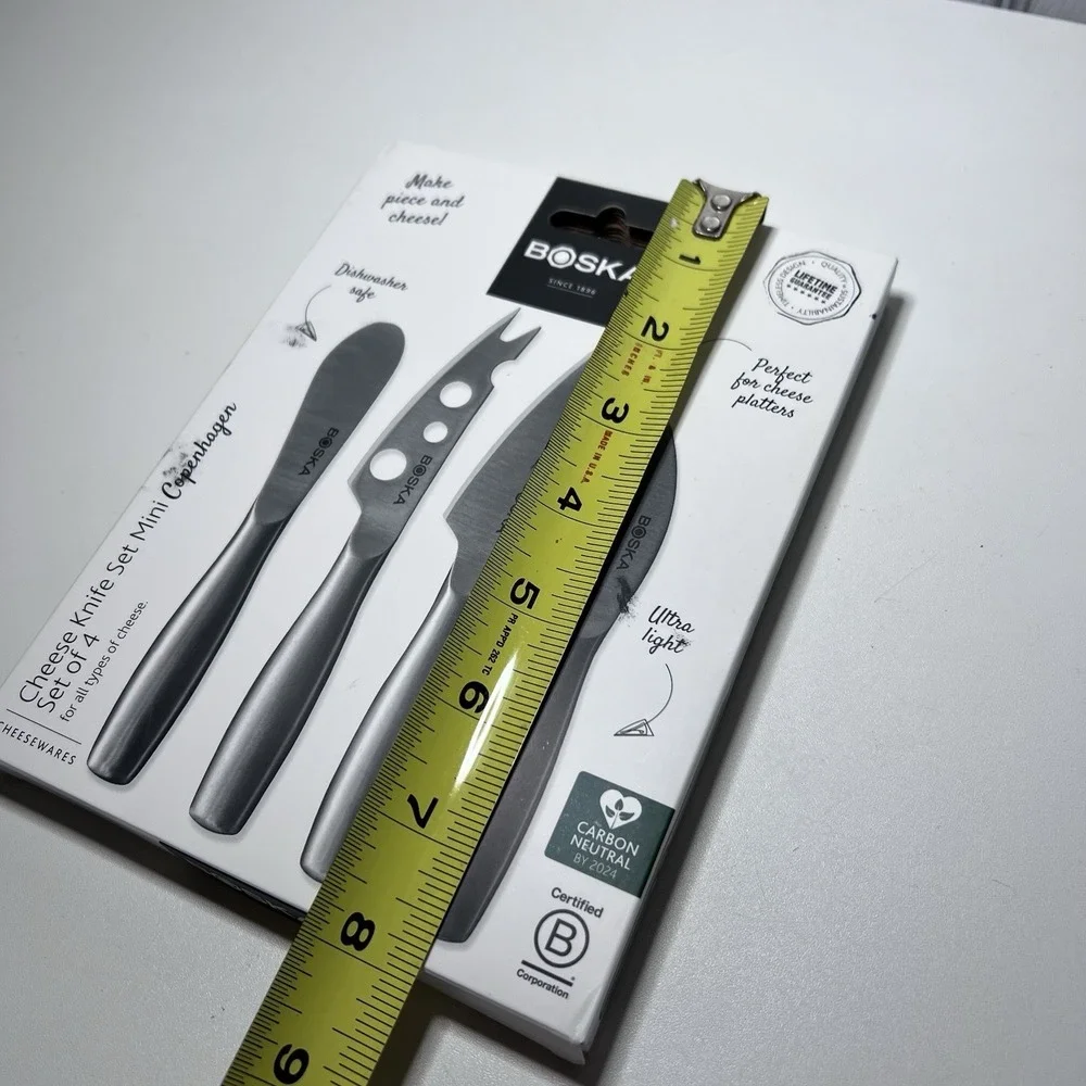 BOSKA Cheese Knife‎ Set Mini Copenhagen 4-piece stainless steel Cutlery